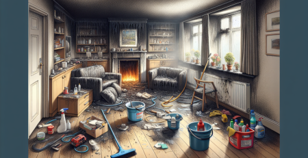 Cleaning Up Smoke Residue