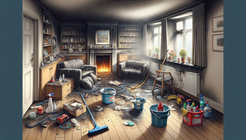 Fire Damage: Cleaning Up Soot and Smoke Residue